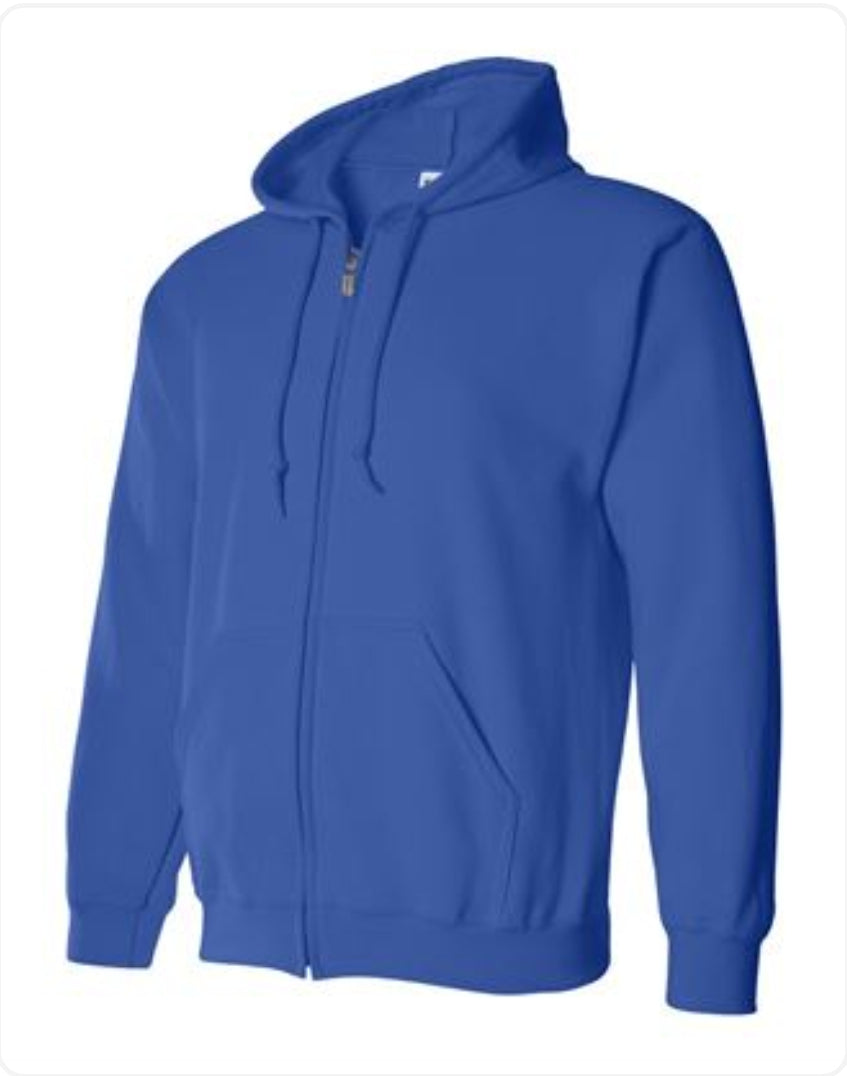 Gudd Full Zip Up Hoodie
