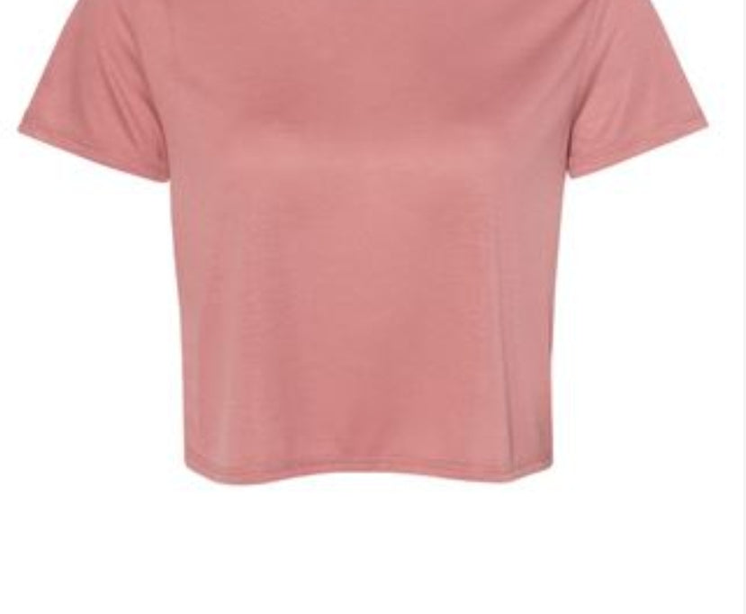 Gudd Short Sleeve Crop Top