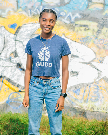 Gudd Short Sleeve Crop Top