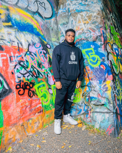 Sudadera con capucha unisex GummiXGudd de manga larga 