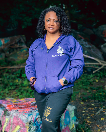 Unisex GummiXGudd Full Zip Up Hoodie