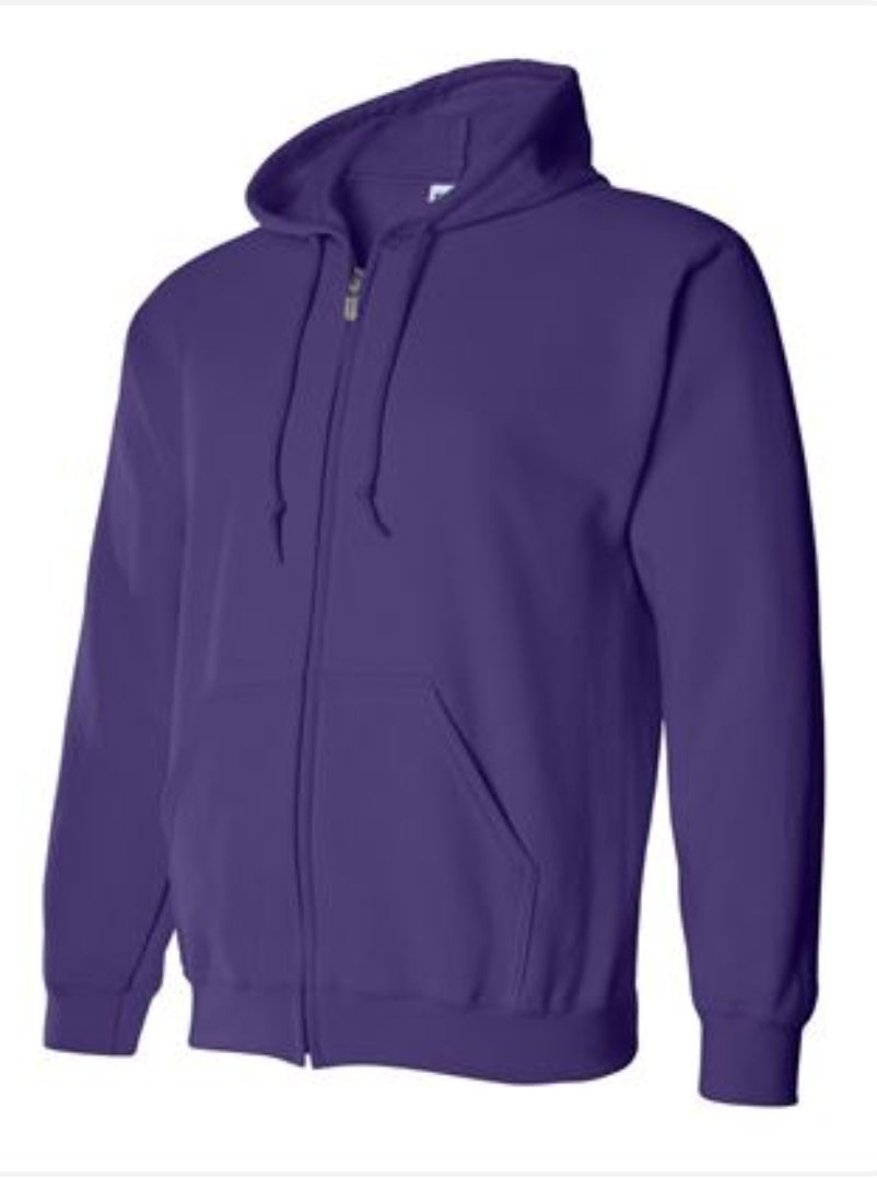 Unisex GummiXGudd Full Zip Up Hoodie